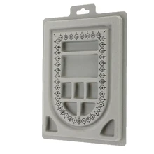 Поднос для колье дизайн ручной работы ожерелье s DIY ювелирные изделия инструменты ремесла Органайзер измерительный Отсек Бусины Бисероплетение