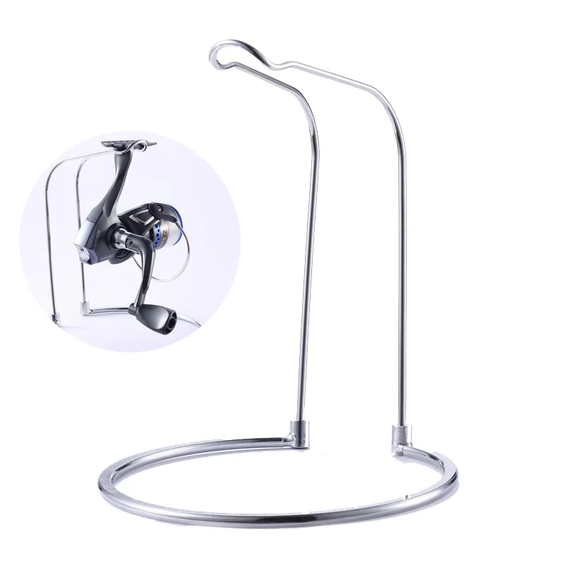 

Stainless steel Fishing Gear Stand Carp Fishing Reel Holder Spinning Reel Rack Fishing Reel accessories Fish Tackles