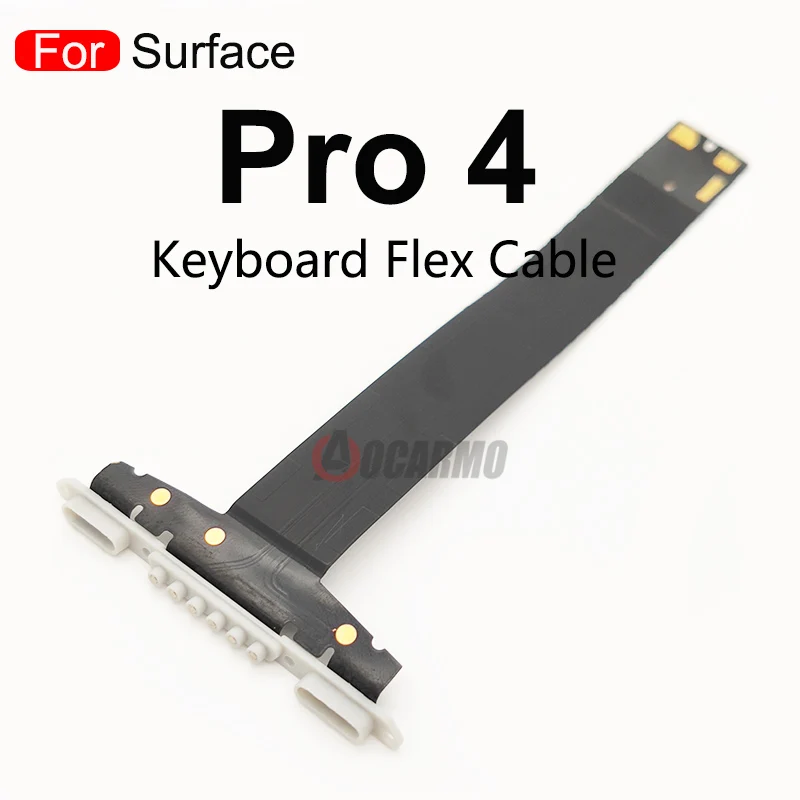 Conector de Toque Lcd Pequeno Toque Teclado Micphone Fone de Ouvido Cabo Flexível para Micphone Superfície Pro4 Pro 1724 - Imagem 6