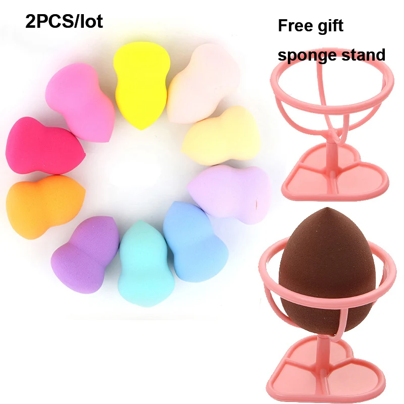 2 шт. губка для макияжа BB крем Макияж Красота основа гладкая косметическая пудра слоеная Тыква Красота Макияж яйцо лица Красота Инструменты