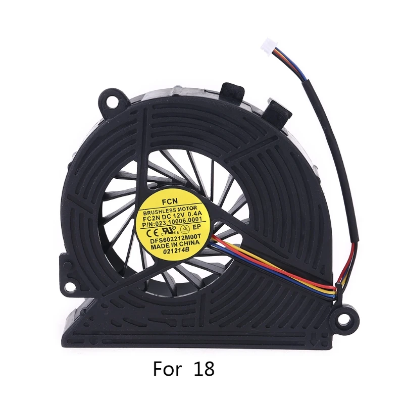 

CPU Cooling Fan for 18 All-in-one 18-1000 18-1200CX Laptop Fan Cooler Notebook Computer Replacement Accessories