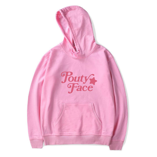POUTY FACE ADDISON RAE THEMED HOODIE (28 VARIAN)