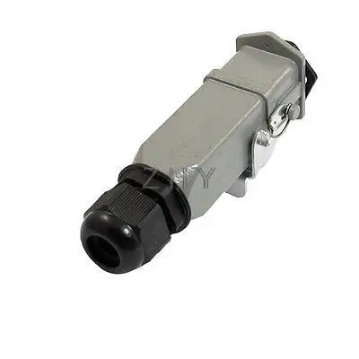 

Industrial PG11 Cable Glands Dark Gray Metal Housing Connector