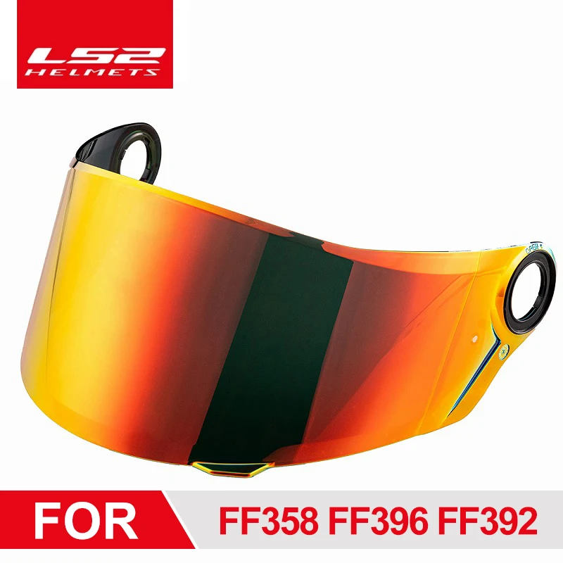 Оригинальный козырек для LS2 FF358 FF392 FF396 полнолицевой мотоциклетный шлем 4 цвета