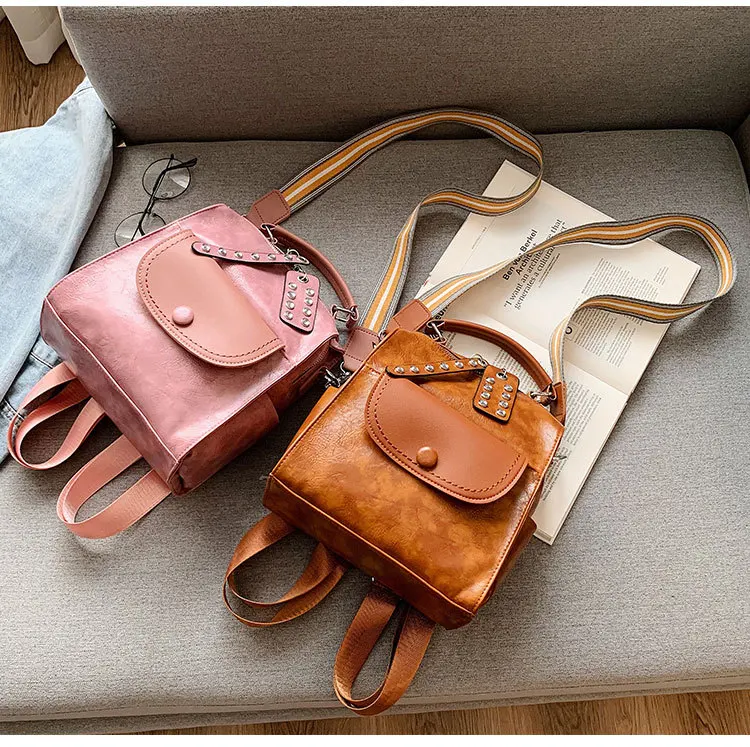 Bolsa Feminina De Couro De Vaca Sac A Dos Fille De Marque Водонепроницаемый женский рюкзак Femal из искусственной кожи женские рюкзаки s