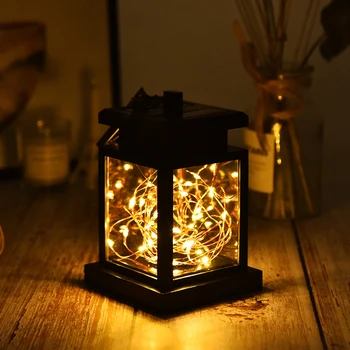 

Path Garden With Clip Lawn Hanging Night Waterproof Automatic Decoration Rechargeable Star Light Led Solar Lantern Outdoor