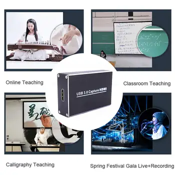 

HDMI To USB3.0 Video Capture Adapter High-definition Portable Capture Box For Windows Linux OS X Operating Systems