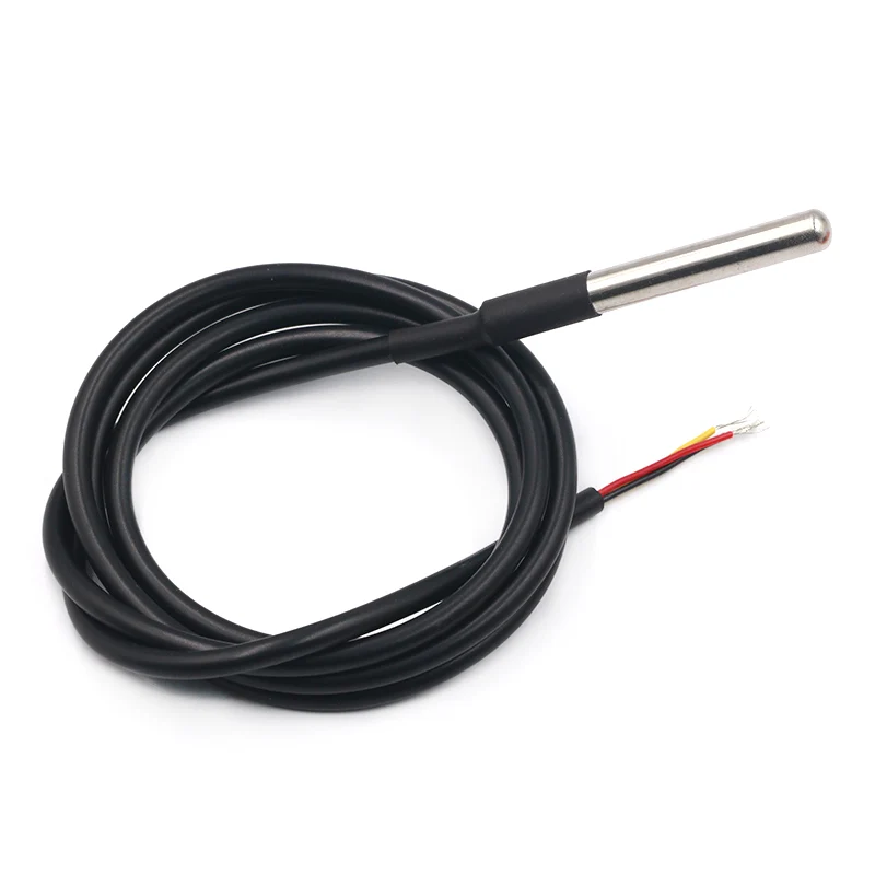 Водонепроницаемый датчик температуры с посылка из нержавеющей стали DS1820 DS18b20