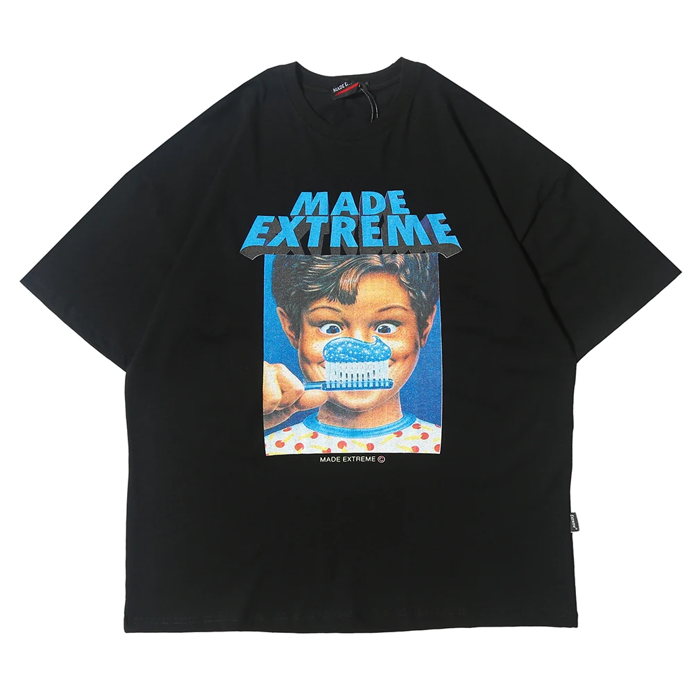 Новинка 2020 женская модная Милая мультяшная футболка в стиле Харадзюку одежда