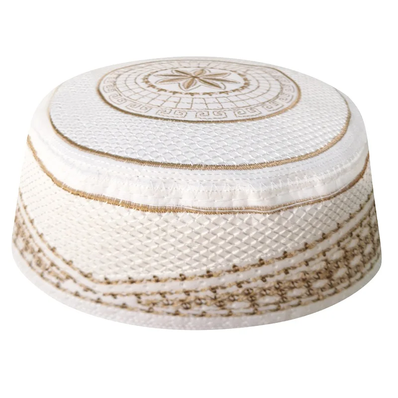 

Brown Saudi Arabia Muslim Caps For Men Satin Bonnet Hats Kippah Musulman Kippot Kippa Ropa Hijab Turban Cap Musulmana Yarmulke