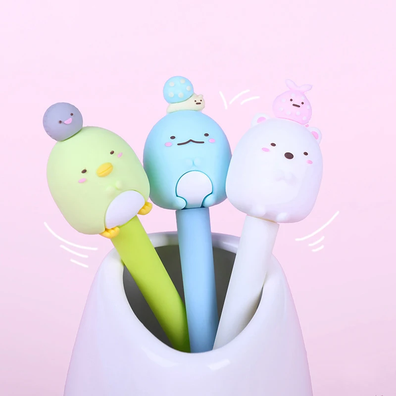 Kawaii Sumikko Gurashi ручка симпатичная мультяшная гелевая для детей девочек