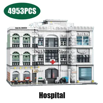 

10201Creator Expert City Street View 2524PCS European Style Bookshop Model Building Blocks Bricks Kits Compatible lepining 10270