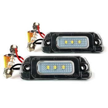 2 Stuks Led Kentekenverlichting Voor Mercedes-Benz Amg W163 W164 X164 W251 Ml 230 270 280 300 320 350 400 450 500 550 55 63 Amg 2 Stuks Led Kentekenverlichting Voor Mercedes-Benz Amg W163 W164 X164 W251 Ml 230 270 280 300 320 350 400 450 500 550 55 63 Amg