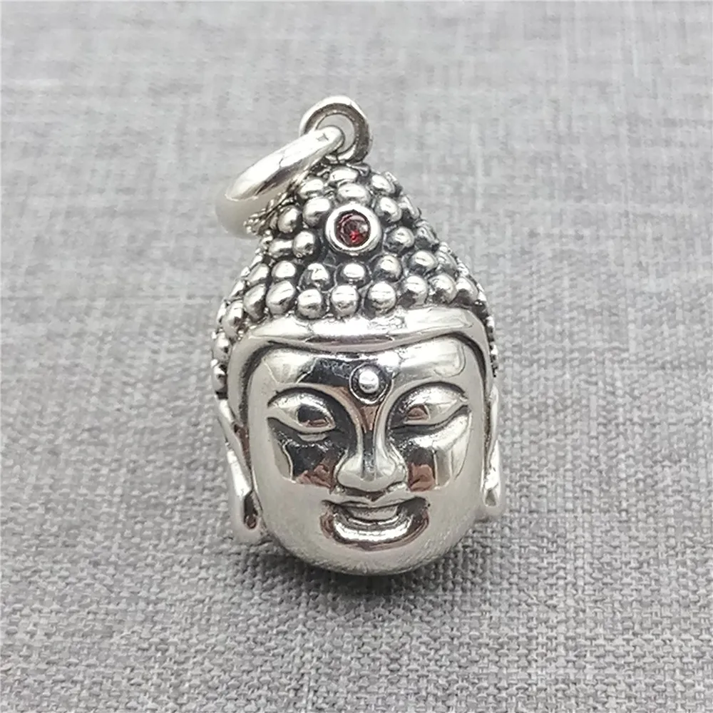 

Подвеска в виде фигурки Будды из серебра 925 пробы для ожерелья буддизма