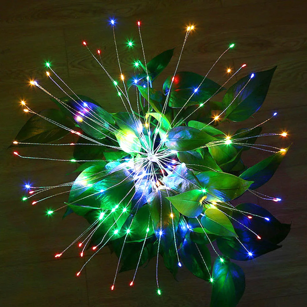 Сказочная струнная гирлянда 120LED люстры ярд Рождественский Декор праздничные Вечеринки Ландшафтная лампа Сказочный свет супер яркий