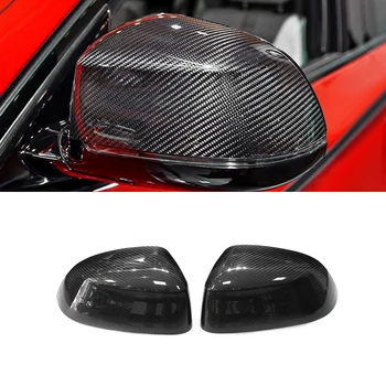 

Car Accessories Carbon Fiber Side Rearview Mirror Frame Cover Replacement Sticker Decoration for BMW X3 X4 X5 X6 F25 F26 F15 F16