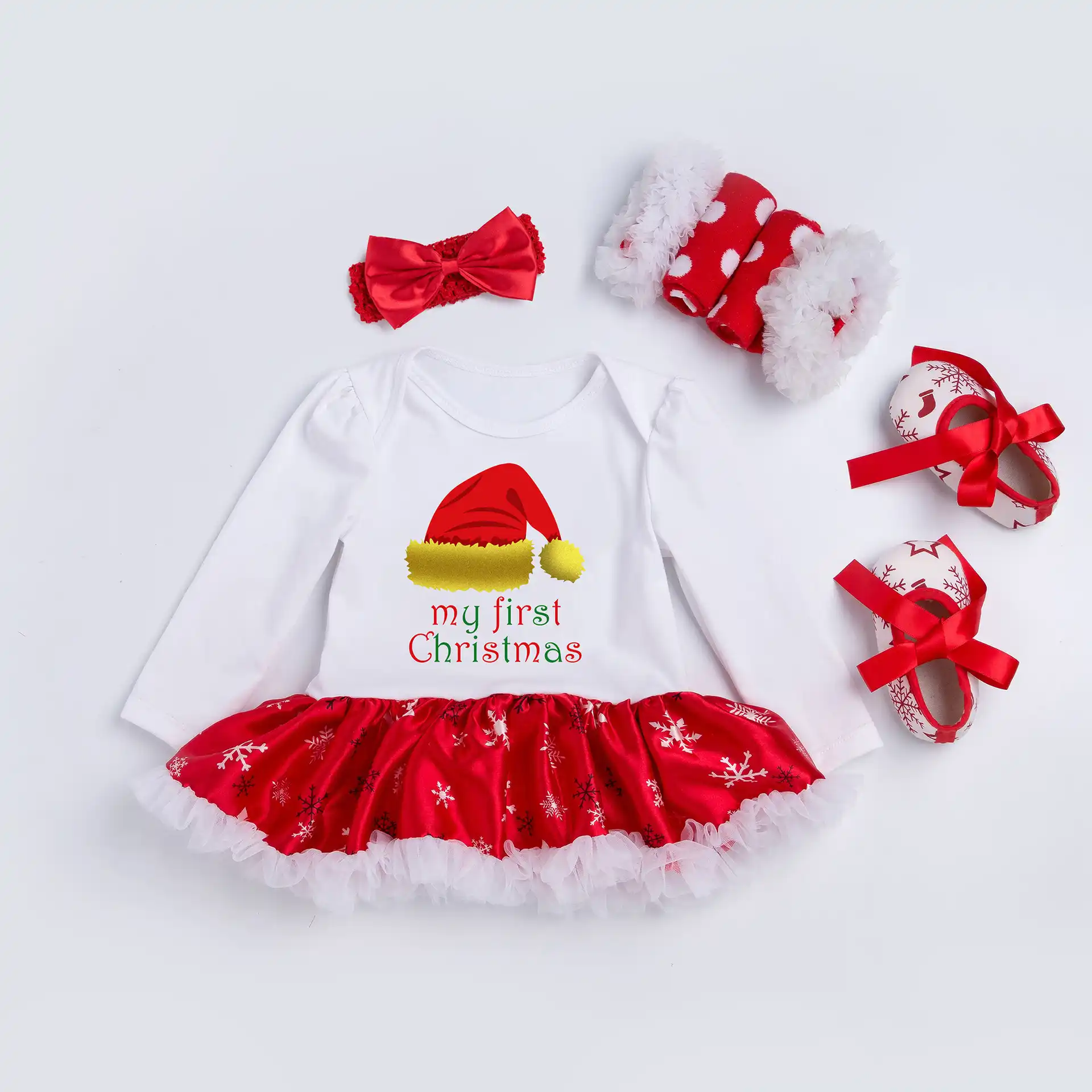 newborn christmas outfit for girl