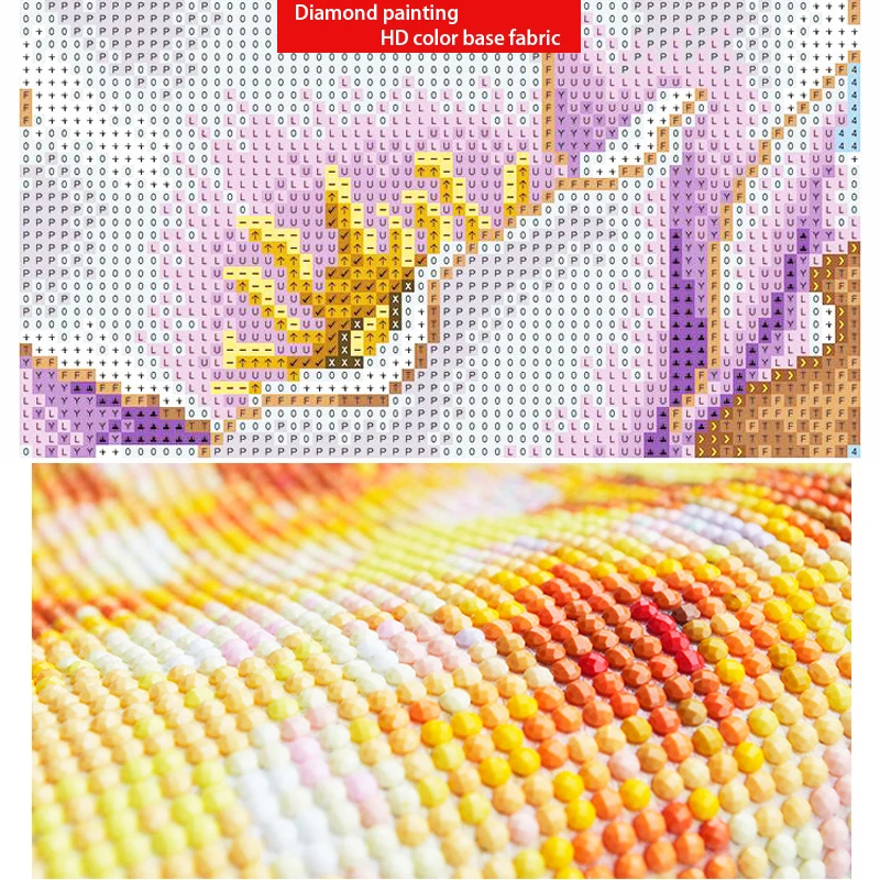Beste 1Set 5D Volledige Vierkante Boor Diamant Schilderij Fantasy Drie Diamant Strass Mozaïek Borduurwerk Tekening DIY Home Decor 048015062