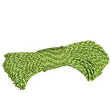 Парашютный канат диаметр 0,25 см воды Исследуйте палатку нейлон и полиэстер флуоресцентный зеленый 50 м наружная веревка для палатки кемпинга шнур