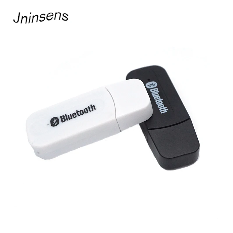 Черный/белый Портативный USB 3 5 мм беспроводной Bluetooth приемник аудио Музыка Handfree