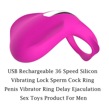 

36 Mode Vibrating Game Toys Male Massage Ring - Women Clitoris Rings Stimulator - Waterproof Ring Perfect Size Party Gifts