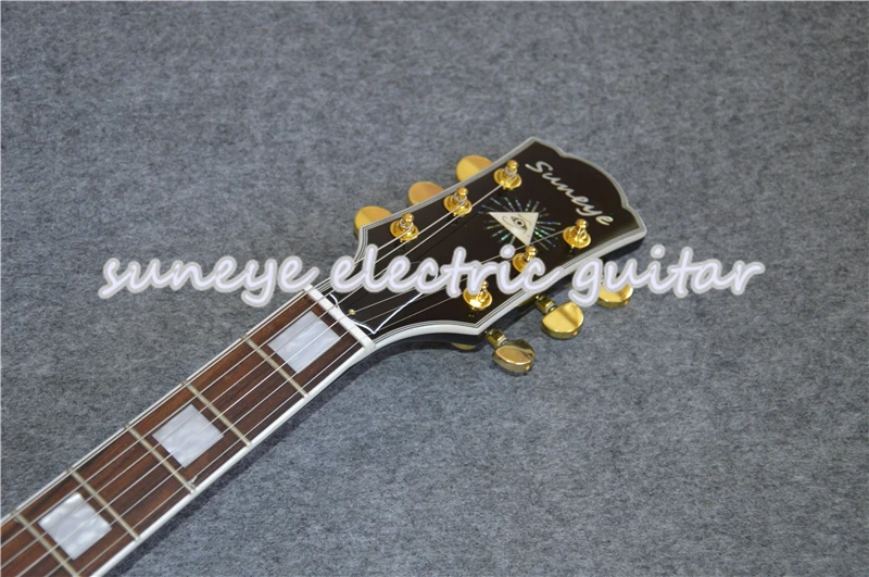 Suneye Винтаж Sunburst глянцевая отделка на заказ электрические Позолоченные элементы гитары ra Electrica Китай DIY гитары