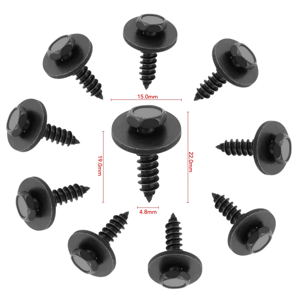 UniversalCar48x19mmHexHeadScrewsCarAccessoriesForDodge