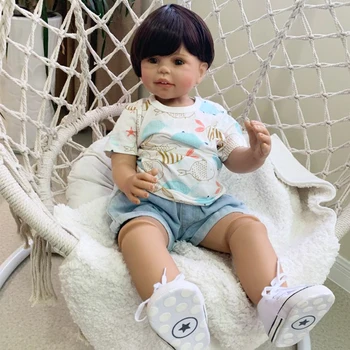 

70CM huge bebe reborn toddler boy girl real baby doll model full vinyl body reborn babies alive doll gift limited edition