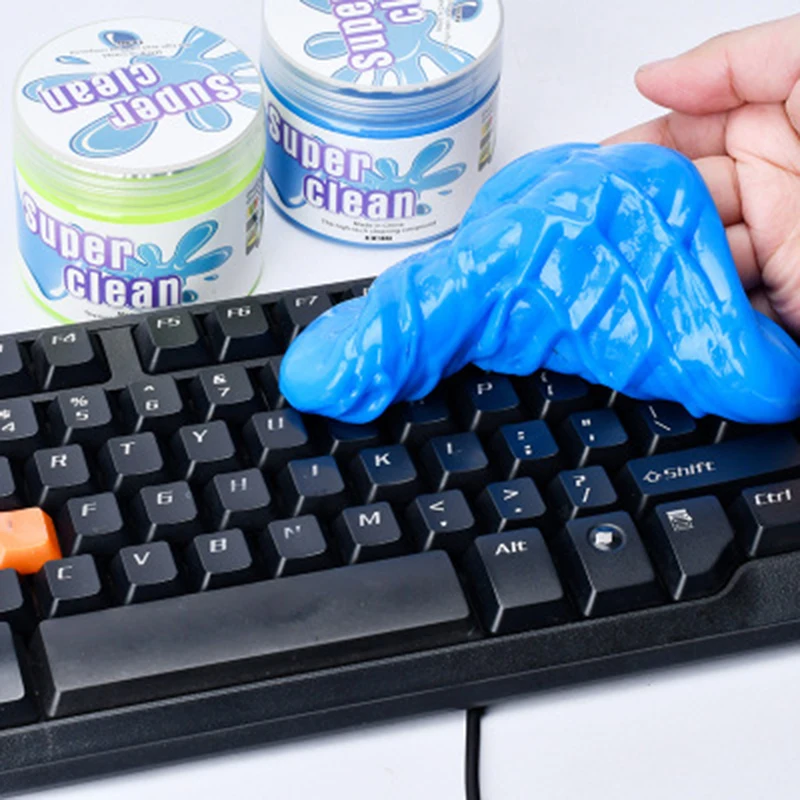 160g Multifunctional Keyboard Cleaning Gel - Soft Rubber for Efficient Dust Removal, Reusable Description Image.This Product Can Be Found With The Tag Names Cheap Device Cleaners, Computer Office, Device Cleaners, High Quality Computer Office