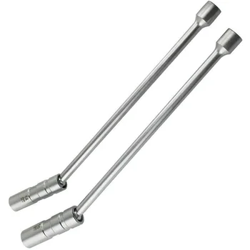 

14MM & 16MM 12Inch Swivel Spark Plug Socket - 3/8-Inch Drive 12-Point Thin Wall Magnetic Spark Plug Socket Removal Tool