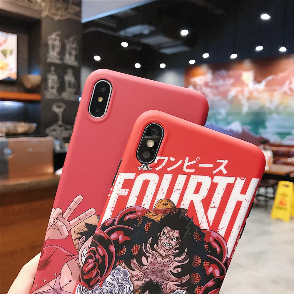 One Piece funda Case for iphone 11 Pro Max Japan Anime Luffy Zoro Naruto TPU back cover for iPhone XR XS Max 8 7 6 6S Plus Coque