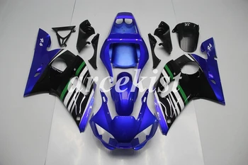 

New ABS fairings Kits Fit for Yamaha YZF R6 1998 1999 2000 2001 2002 fairing set R6 98 99 00 01 02 black blue cool