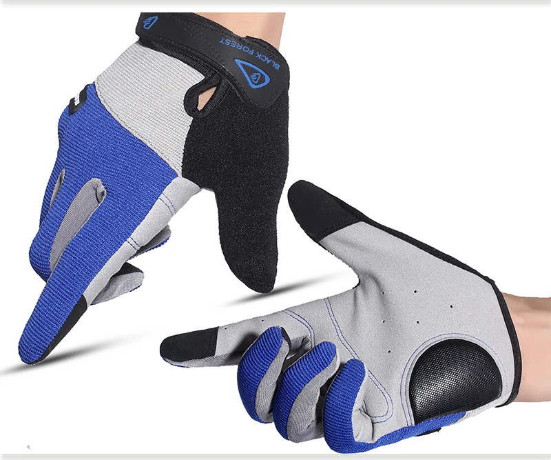 Велосипедные перчатки полностью противоскользящие перчатки для езды на велосипеде дышащие противоударные Спортивные Перчатки MTB велосипедные перчатки