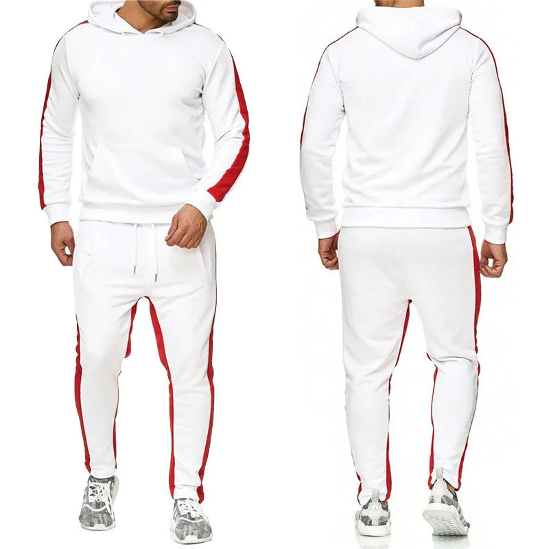 Men's exercise gym sportswear suit sports warm homme jogging suits sport wear men sweater slow running clothing tracksuit
