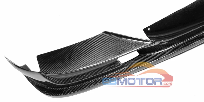 3D Style Real Carbon Fiber Front Lip Spoiler For BMW F10 5-Series M5 model 2012UP