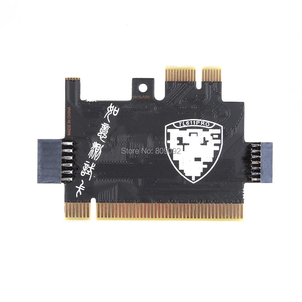 Kopen Universele Laptop En Pc Pci Pci E Mini Pci E Lpc Moederbord Diagnostic Test Analyzer Tester Debug Kaarten Voor Laptop Desktop