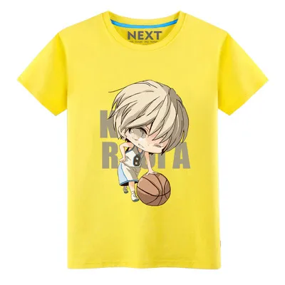 Kuroko No Basuke футболка для мужчин и мальчиков Аниме Kuroko Tetsuya футболка одежда корзина футболка