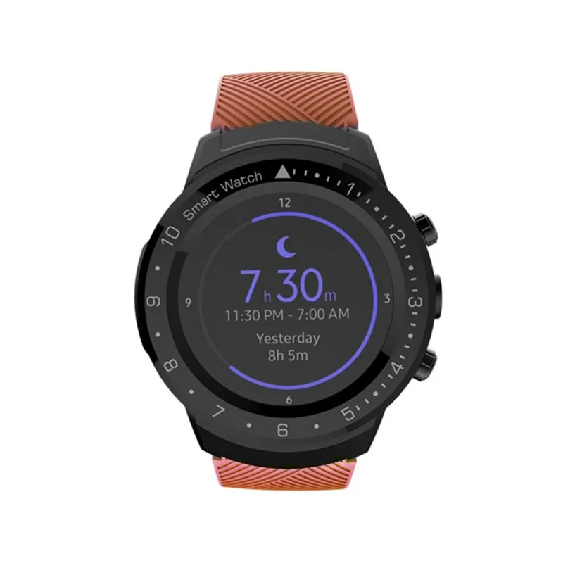 DA09 Смарт-часы Android телефон Heartrate трекер g-сенсор wifi gps карты смарт-часы человек с Google play app store mp3-плеер - Цвет: orange