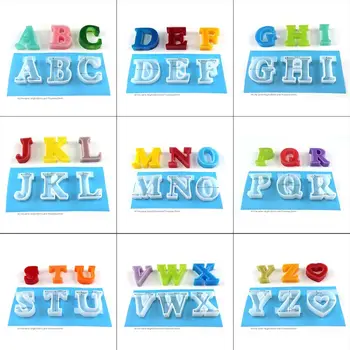 

27pcs /set Dried Flower Resin Decorative Craft DIY Letter decoration Mold epoxy resin molds for jewelry