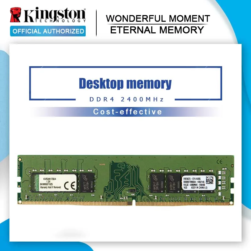 Kingston Intel DIMM материнская плата памяти 1600 МГц DDR3 240 Pin 4 ГБ 8GB16GB 2400 МГц 1,2 в 288 Pin Memoria ram для настольных ПК