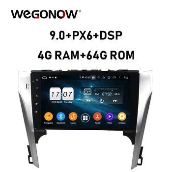 

PX6 10.1" TDA7851 Android 9.0 4GB RAM 64GB ROM Car DVD Player Wifi 4G Bluetooth5.0 RDS RADIO GPS Map For Toyota CAMRY 2012 2013