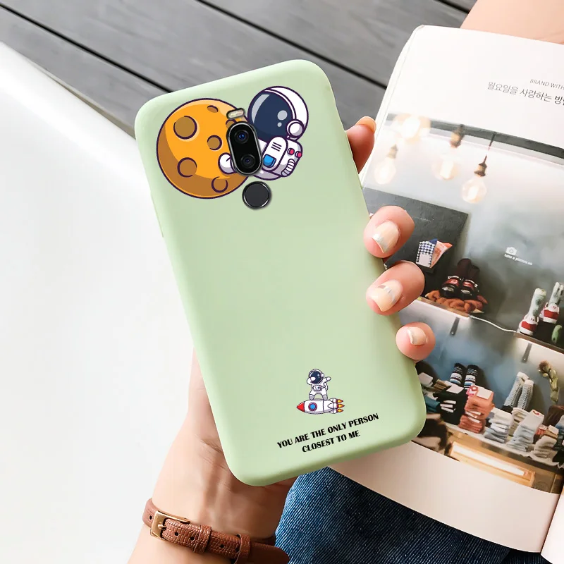 Cases For Meizu Astronaut TPU Soft Shell For Meizu X8 Case Personality Tide Shell For MEIZU X8 Case Silicone Edging Matte Phone For MEIZU meizu phone case with stones Cases For Meizu