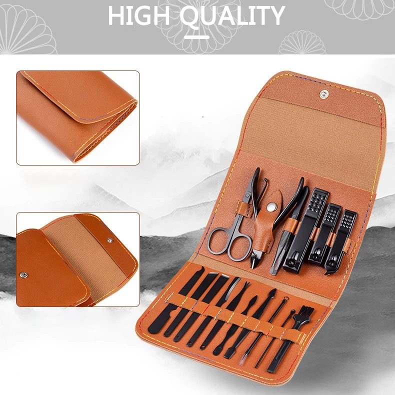 16pcs Pruning Nail Clippers Cutting Pliers Set Single Nail Groove Pedicure Scissors Inflammation Cuticle Clipper Tool Home Tools 16pcs Pruning Nail Clippers Cutting Pliers Set Single Nail Groove Pedicure Scissors Inflammation Cuticle Clipper Tool Home Tools