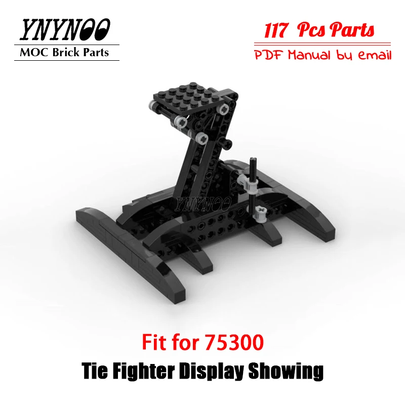 NEW The MOC Stand for The Space Wars 75300 Imperial TIE Fighter