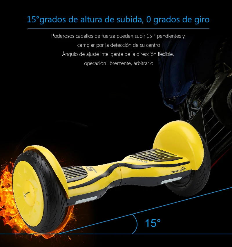 

10 Inch Electric Scooter Hoverboards Self Balance Skateboard Electric Hoverboard Two Wheel Bluetooth APP Control Skateboard