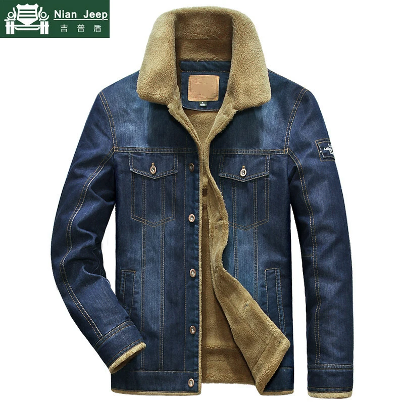 Brand Denim Jacket Men Winter Windbreaker Warm Mens Jackets Outwear Jeans Coat Male Multi-pocket Cowboy Clothing Plus Size M-6XL Brand Denim Jacket Men Winter Windbreaker Warm Mens Jackets Outwear Jeans Coat Male Multi-pocket Cowboy Clothing Plus Size M-6XL