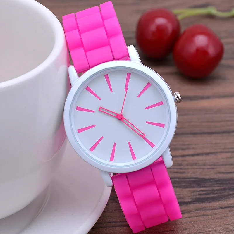 Fashion Women of fashion watches, silicone jelly watch luxury brand women casual ladies Quartz Wrist Watches relogio feminino 