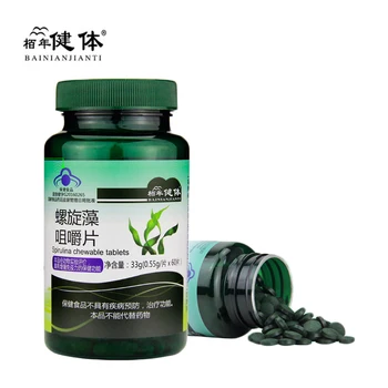 

Spirulina chewable tablets improve immunity Anti-Fatigue Loss Weight Health Food natural spirulina tablets multi-vitamin