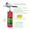 Best Quality New Arrival TM80S Wireless Airbrush With Compressor Kit 32Psi Auto Start Stop Mini Portable Cordless Personal 5