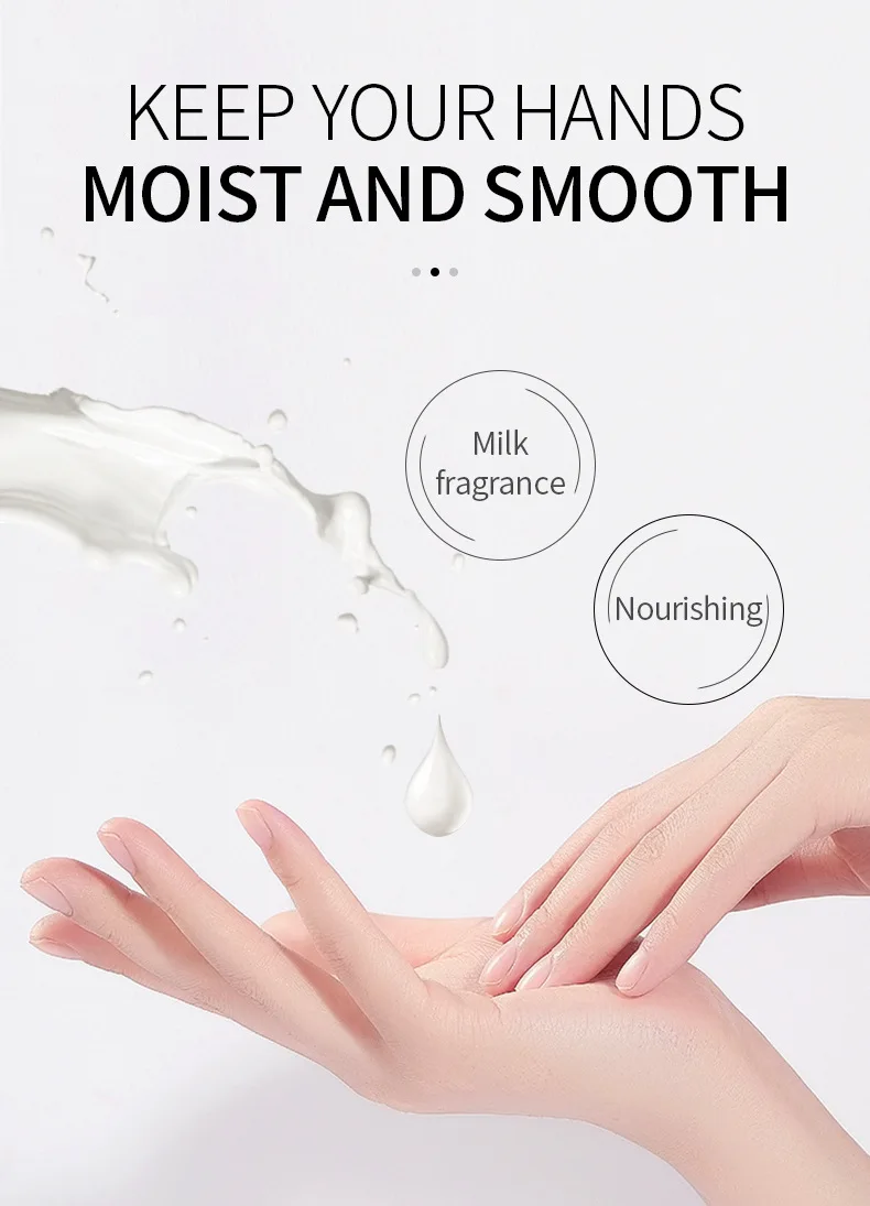 120g Milk Honey Hand Mask Whitening Moisturizing Repair Exfoliating Calluses Hand Wax Filming Anti-Aging Hand Skin